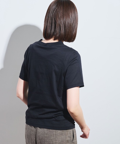 fig London(フィグロンドン)の「_simple smooth short sleeve(Tシャツ/カットソー・レディース・ブラック/ホワイト・FREE)」の13枚目の写真