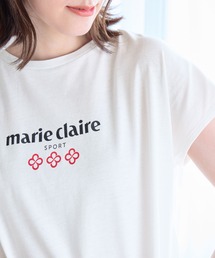【マリクレール・スポーツ】ギャザーTシャツ