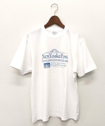 NEW YOAKE POST（ニューヨアケポスト）の「NEW YOAKE POST/ニューヨアケポスト PRINT-T SHIRT SUNRISE（Tシャツ/カットソー）」