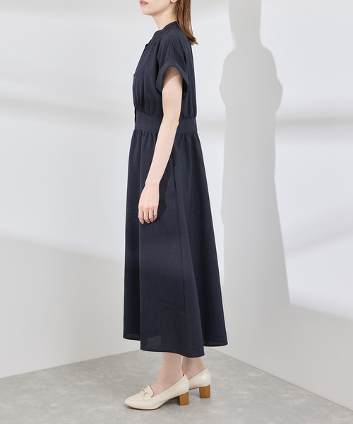 ROPE' PICNIC（ロペピクニック）の「フレンチドルマンワンピース（ワンピース・レディース・ベージュ系その他/ネイビー/チャコールグレー・36/38/40）」の8枚目の写真