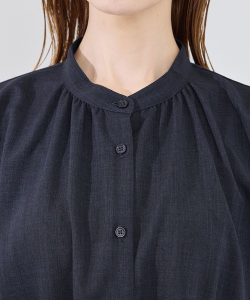 ROPE' PICNIC（ロペピクニック）の「フレンチドルマンワンピース（ワンピース・レディース・ベージュ系その他/ネイビー/チャコールグレー・36/38/40）」の6枚目の写真