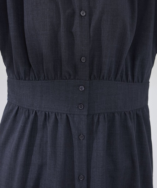 ROPE' PICNIC（ロペピクニック）の「フレンチドルマンワンピース（ワンピース・レディース・ベージュ系その他/ネイビー/チャコールグレー・36/38/40）」の4枚目の写真