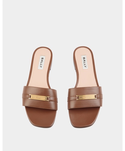 BALLY（バリー）の「DANIKA（サンダル・レディース・ブラウン・36.5/36/35.5/35/39/38/37）」の3枚目の写真