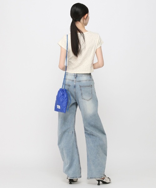 3.3 Field Trip （3.3フィールドトリップ）の「3.3 Field Trip／花柄リボンT（Tシャツ/カットソー・レディース・ホワイト/グレー/アイボリー・FREE）」の16枚目の写真