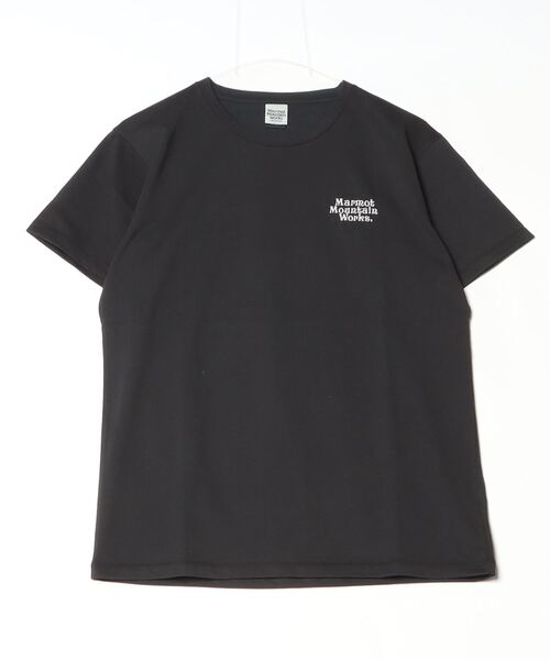 MARMOT（マーモット）の「マーモット  Ws MMW Embroidery T-Shirts（Tシャツ/カットソー・レディース・ホワイト/ブラック/ダークブルー・M/L/S/XL）」の3枚目の写真