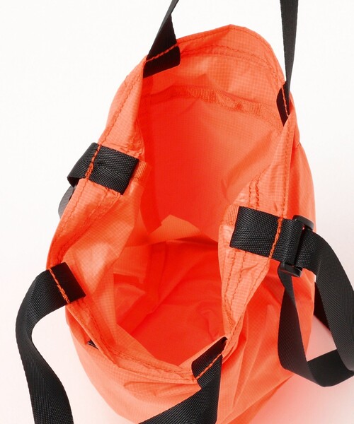 bpr BEAMS（ビーピーアール ビームス ）の「リップストップ ディープ トートバッグ S（トートバッグ・レディース・ベージュ/オレンジ/パープル/グリーン/ブラック/グレー・ONE SIZE）」の15枚目の写真