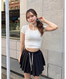レースチョーカーコンパクトTシャツ