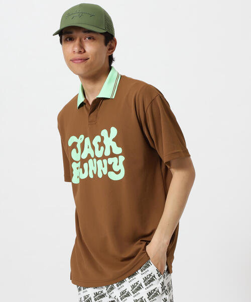 JACK BUNNY半袖ポロシャツ フルダルメッシュ半袖ポロシャツ | Jack Bunny!!（ジャック