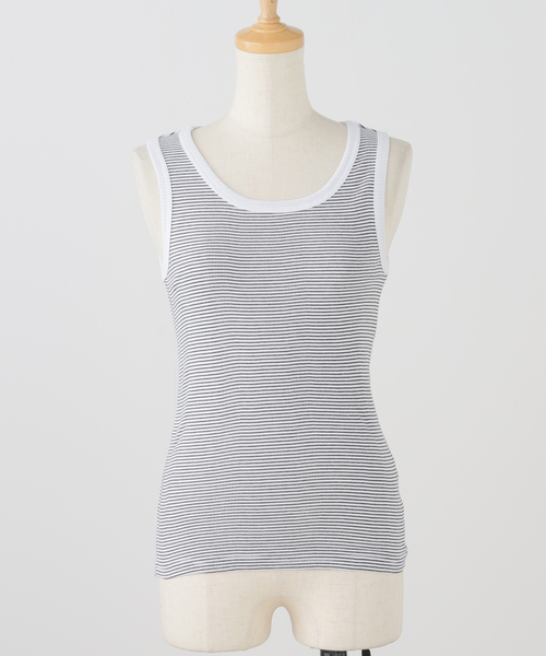 MILLER（ミラー）の「《追加2》Miller/ミラー パネルリブタンクトップ（タンクトップ・レディース・ホワイト/ピンク/イエロー/ブラック/ブラック系その他/ブルー・FREE）」の17枚目の写真