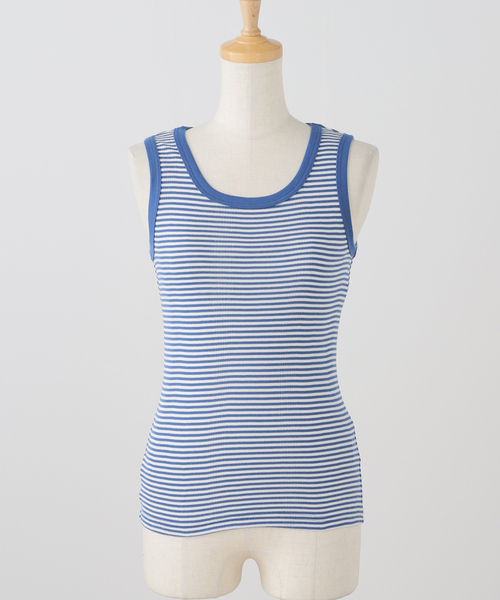 MILLER（ミラー）の「《追加2》Miller/ミラー パネルリブタンクトップ（タンクトップ・レディース・ホワイト/ピンク/イエロー/ブラック/ブラック系その他/ブルー・FREE）」の14枚目の写真