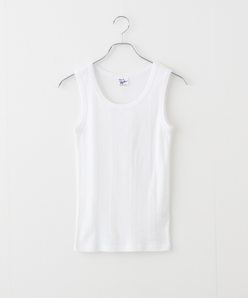 MILLER（ミラー）の「《追加2》Miller/ミラー パネルリブタンクトップ（タンクトップ・レディース・ホワイト/ピンク/イエロー/ブラック/ブラック系その他/ブルー・FREE）」の11枚目の写真