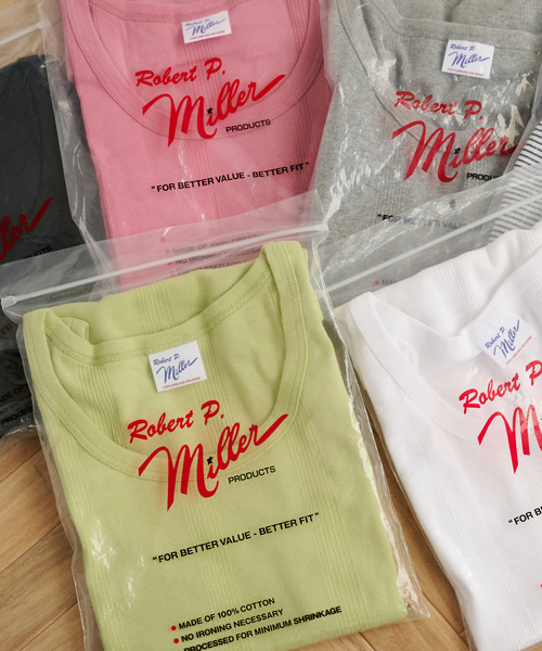 MILLER（ミラー）の「《追加2》Miller/ミラー パネルリブタンクトップ（タンクトップ・レディース・ホワイト/ピンク/イエロー/ブラック/ブラック系その他/ブルー・FREE）」の8枚目の写真