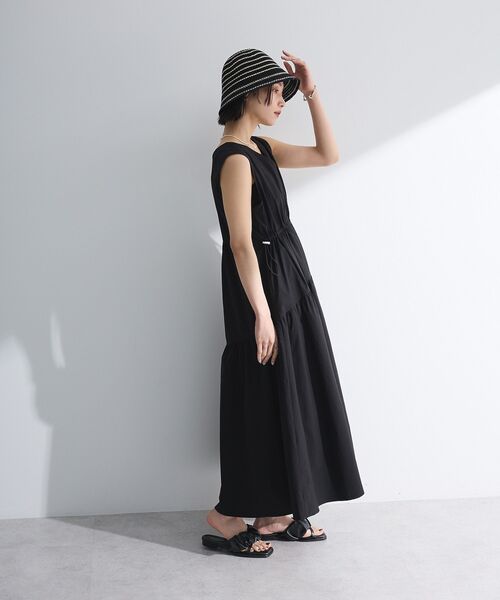 ELENCARE DUE（エレンカーレデュエ）の「・ELENCARE DUE ドロストティアードワンピ（ワンピース・レディース・オフホワイト/ダークベージュ/ブラック・FREE）」の15枚目の写真