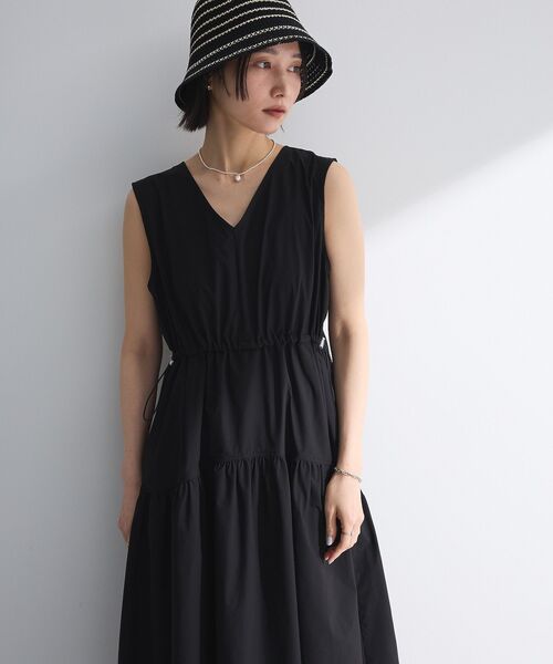 ELENCARE DUE（エレンカーレデュエ）の「・ELENCARE DUE ドロストティアードワンピ（ワンピース・レディース・オフホワイト/ダークベージュ/ブラック・FREE）」の16枚目の写真