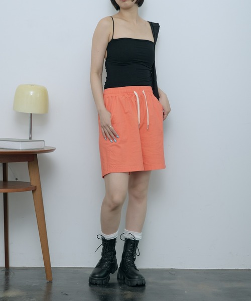 SEN TOKYO（セントーキョー）の「カラーショートパンツ（その他パンツ・レディース・ダークグリーン/ブラック/ホワイト/レッド/ベージュ/パープル/イエロー・FREE）」の11枚目の写真