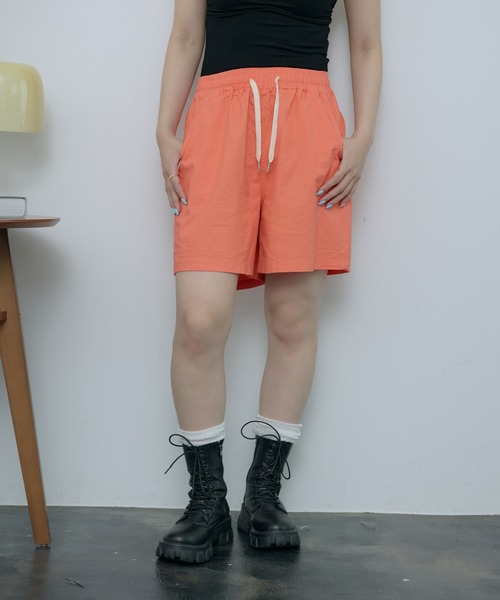 SEN TOKYO（セントーキョー）の「カラーショートパンツ（その他パンツ・レディース・ダークグリーン/ブラック/ホワイト/レッド/ベージュ/パープル/イエロー・FREE）」の16枚目の写真