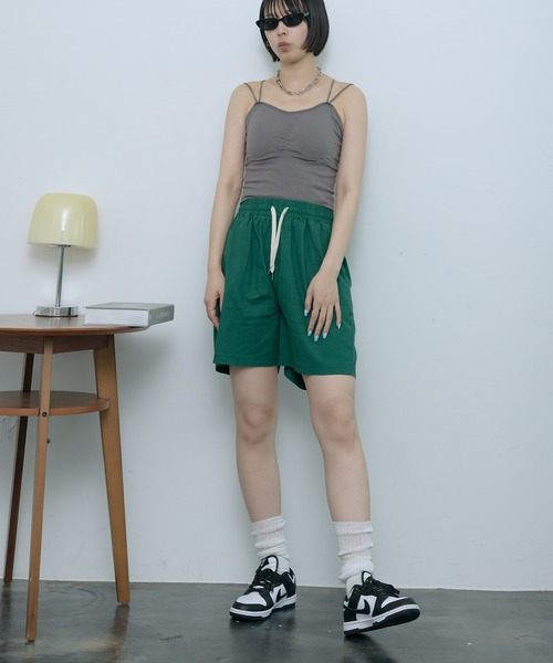 T*a様 サルセーション ダークグリーン ショートパンツＬ salsation サルセーション新作 ダークグリーン ショートパンツ