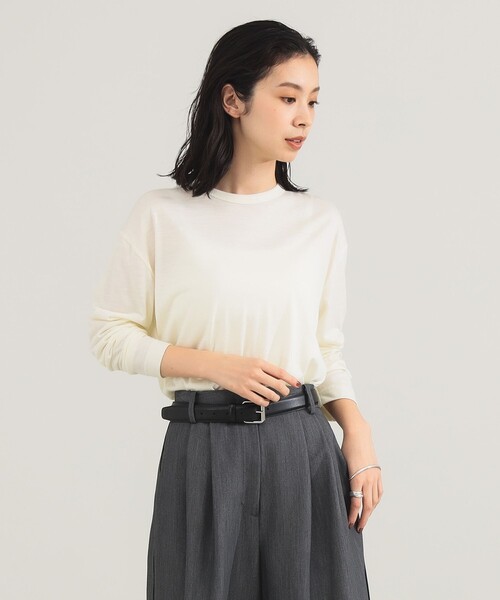 SLOANE boutique 310 バブルのロンT ネイビー バブルのロンT