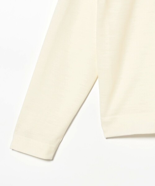 SLOANE(スローン)の「【別注】SLOANE / ウール クルーネック ロングスリーブ プルオーバー(Tシャツ/カットソー・レディース・オフホワイト/ネイビー/ブラック・2/1)」の21枚目の写真