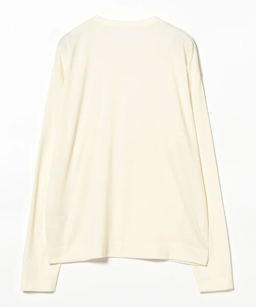 SLOANE（スローン）の「【1/9値下げ】【別注】SLOANE / ウール クルーネック ロングスリーブ［手洗い可］（Tシャツ/カットソー・レディース・オフホワイト/ネイビー/ブラック・2/1）」の19枚目の写真