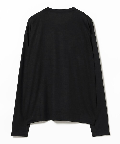 SLOANE（スローン）の「【1/9値下げ】【別注】SLOANE / ウール クルーネック ロングスリーブ［手洗い可］（Tシャツ/カットソー・レディース・オフホワイト/ネイビー/ブラック・2/1）」の10枚目の写真