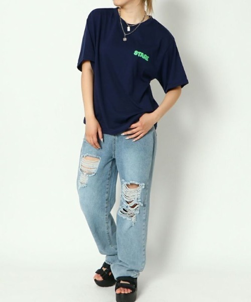 IZAKAYA EGACHO ×GRINDLODGE コラボTシャツ 2XL セール】アメコミサガラDOGTシャツ（Tシャツ/カットソー