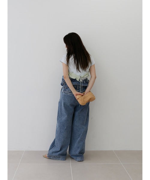 Katrin TOKYO(カトリーントーキョー)の「【JAPAN MADE】minimal tee(Tシャツ/カットソー・レディース・ブルー系/プラム/ホワイト・FREE/XS)」の22枚目の写真
