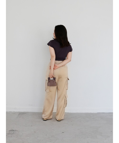 Katrin TOKYO(カトリーントーキョー)の「【JAPAN MADE】minimal tee(Tシャツ/カットソー・レディース・ブルー系/プラム/ホワイト・FREE/XS)」の11枚目の写真
