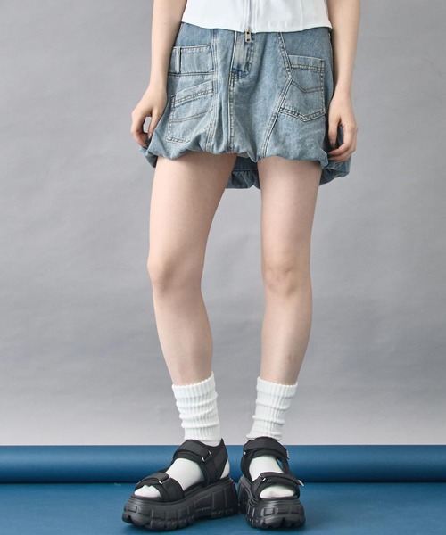 cen. バルーンスカート　ミニ cen.バルーンスカート(middle)(10月上旬発送） - my clozette
