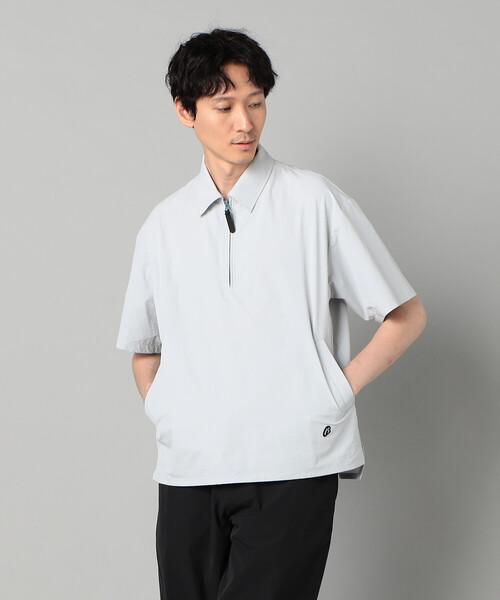COMME des GARCONS HOMME ハーフジップ ポロシャツ S COMME des GARCONS HOMME PLUS】ハーフジップポロシャツ