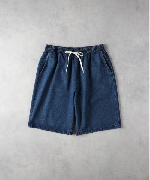 BACK NUMBER（バックナンバー）の「【BACK NUMBER】デニムイージーショーツ（その他パンツ・メンズ・ダークインディゴブルー/その他1/ブラック・M/L/XL）」の4枚目の写真