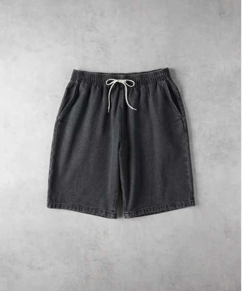 BACK NUMBER（バックナンバー）の「【BACK NUMBER】デニムイージーショーツ（その他パンツ・メンズ・ダークインディゴブルー/その他1/ブラック・M/L/XL）」の5枚目の写真