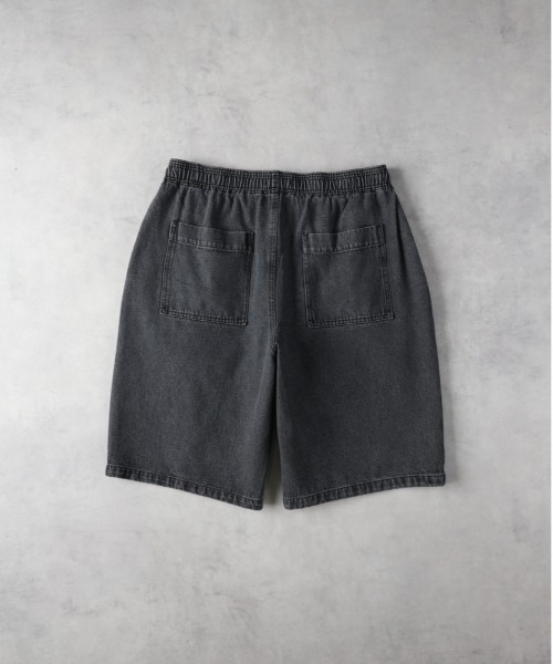 BACK NUMBER（バックナンバー）の「【BACK NUMBER】デニムイージーショーツ（その他パンツ・メンズ・ダークインディゴブルー/その他1/ブラック・M/L/XL）」の6枚目の写真