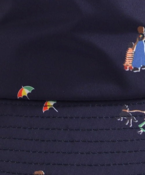 Arnold Palmer（アーノルドパーマー）の「アート総柄 シェア バケットハット（ハット・レディース・ブラック/ベージュ/ネイビー・F）」の12枚目の写真