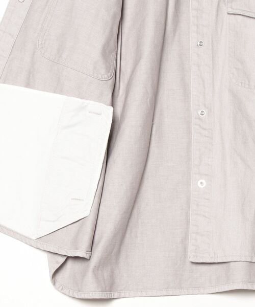 DOUBLE STANDARD CLOTHING（ダブルスタンダードクロージング）の「12ozノースリーブデニムジャケット（ベスト・レディース・ライトグレー・FREE）」の3枚目の写真