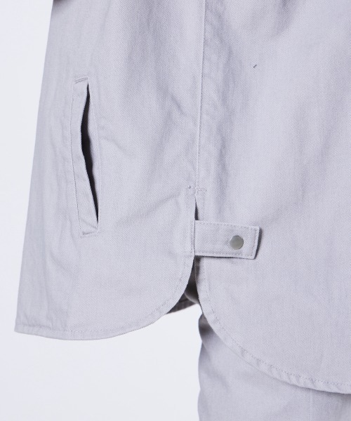 DOUBLE STANDARD CLOTHING（ダブルスタンダードクロージング）の「12ozノースリーブデニムジャケット（ベスト・レディース・ライトグレー・FREE）」の8枚目の写真