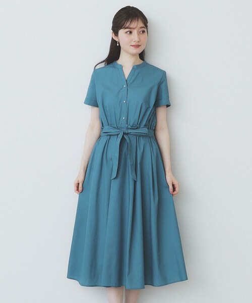 WT 新品タグ付き PHENIX フェニックスJr.ワンピース セール】《andGIRL掲載》タックフレアワンピース【洗濯機洗い可