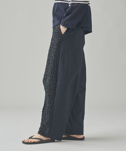 Curensology（カレンソロジー）の「Curensology(カレンソロジー)/ジャガードバルーンパンツ（その他パンツ・レディース・ホワイト/ブラック・FREE）」の6枚目の写真