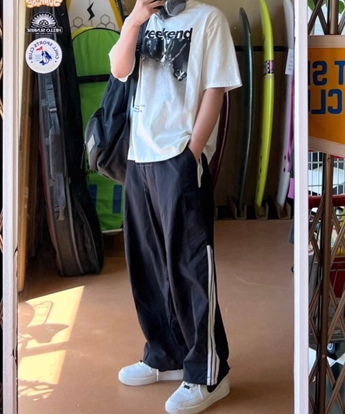NOWLE(ノウル)の「【NOWLE】モノクロフォト プリント 半袖 Tシャツ(Tシャツ/カットソー・メンズ・ホワイト・MEDIUM/LARGE/X-LARGE)」の16枚目の写真