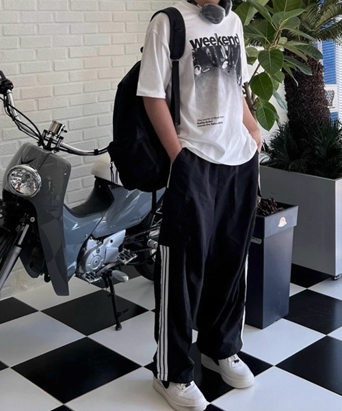 NOWLE(ノウル)の「【NOWLE】モノクロフォト プリント 半袖 Tシャツ(Tシャツ/カットソー・メンズ・ホワイト・MEDIUM/LARGE/X-LARGE)」の13枚目の写真