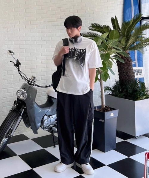 NOWLE(ノウル)の「【NOWLE】モノクロフォト プリント 半袖 Tシャツ(Tシャツ/カットソー・メンズ・ホワイト・MEDIUM/LARGE/X-LARGE)」の11枚目の写真
