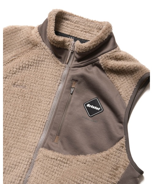 F.C.Real Bristol(エフシーレアルブリストル)の「HYBRID FLEECE VEST(ベスト・メンズ・ベージュ/ブラック・MEDIUM/SMALL/X-LARGE/LARGE/XX-LARGE)」の10枚目の写真