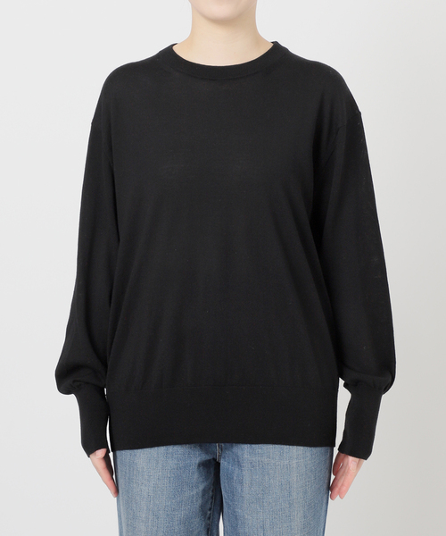 手洗い可 / 追加》18G クルーネックプルオーバー（ニット/セーター