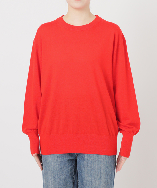 手洗い可 / 追加》18G クルーネックプルオーバー（ニット/セーター