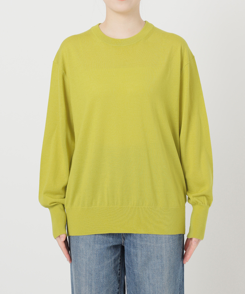 手洗い可 / 追加》18G クルーネックプルオーバー（ニット/セーター