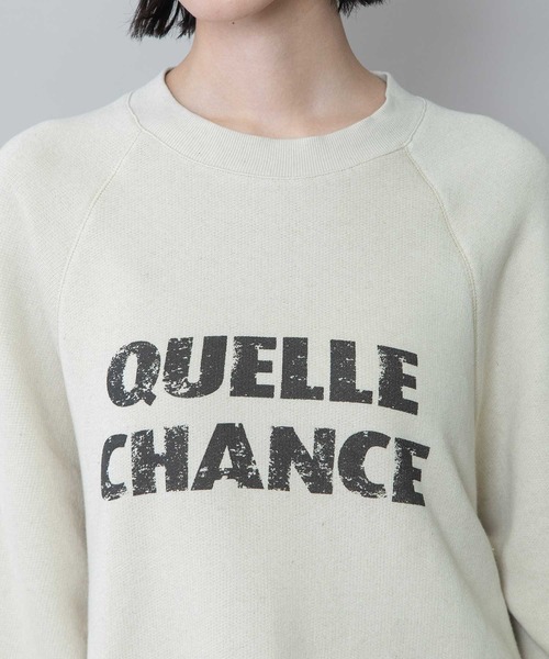 Munich（ミューニック）の「ルーズ裏毛ロゴプリントプルオーバー（スウェット・レディース・モカ/ダークベージュ/ベージュ・FREE）」の6枚目の写真