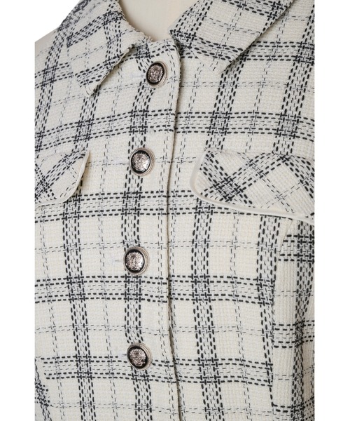 Faubourg Tweed Dress（ワンピース）｜Her lip to（ハーリップ