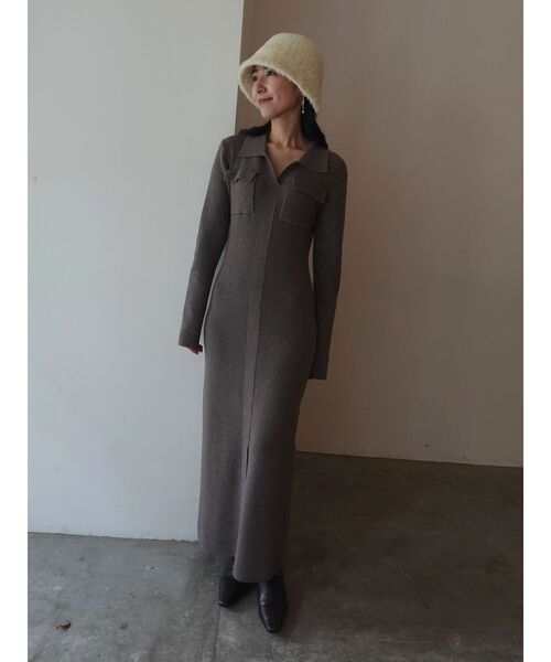 LAGUNAMOON(ラグナムーン)の「ファーライクバケットハット(ハット・レディース・アイボリー/ブラック・FREE)」の13枚目の写真