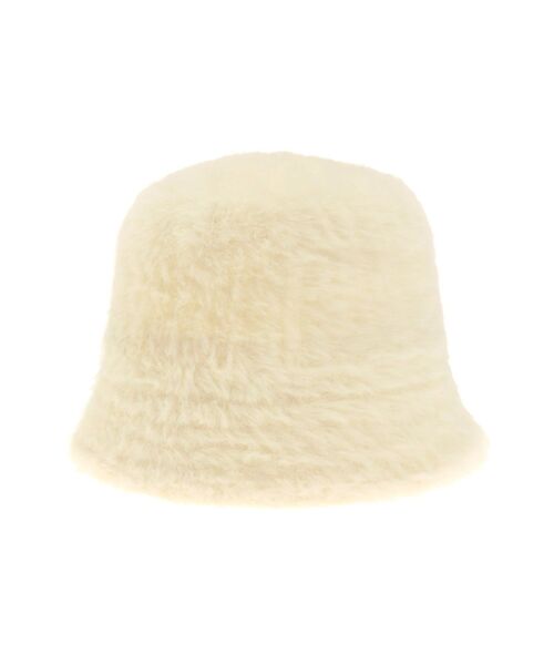 LAGUNAMOON(ラグナムーン)の「ファーライクバケットハット(ハット・レディース・アイボリー/ブラック・FREE)」の8枚目の写真