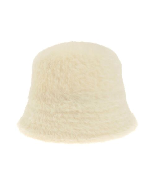 LAGUNAMOON(ラグナムーン)の「ファーライクバケットハット(ハット・レディース・アイボリー/ブラック・FREE)」の7枚目の写真